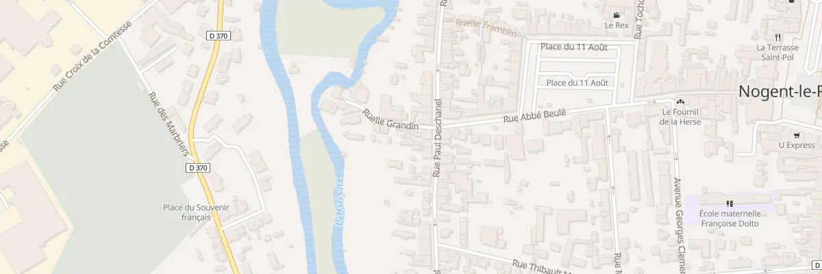Plan du 42D Rue Paul Deschanel à Nogent-le-Rotrou