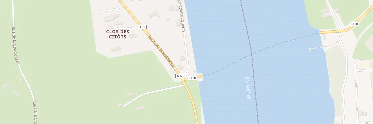 Plan du 5039 Quai Charles Guerin à Heurteauville