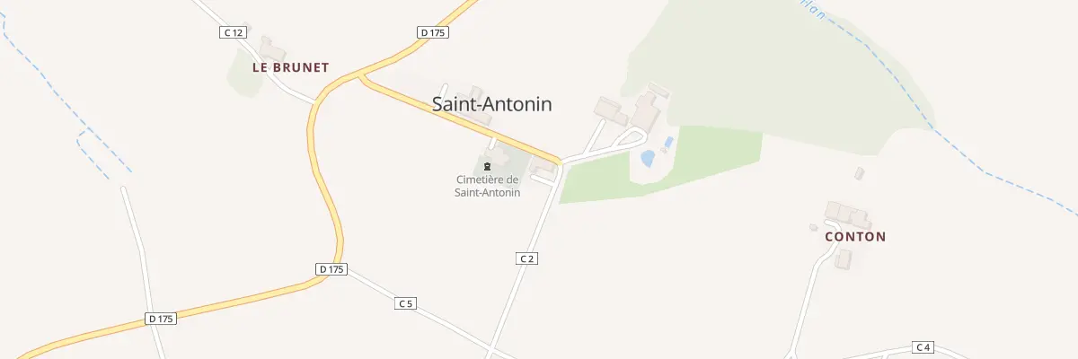 Plan du 200 Rue du Village à Saint-Antonin