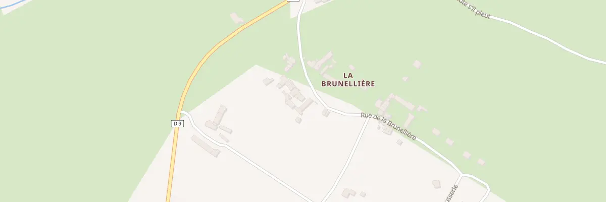 Plan du 22 Rue de la Brunellière à Savigny-sur-Braye