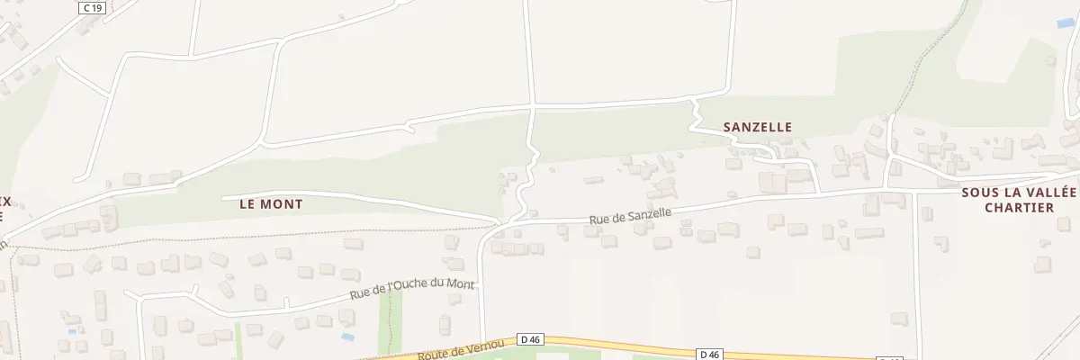 Plan du 10 Rue de Sanzelle à Vouvray