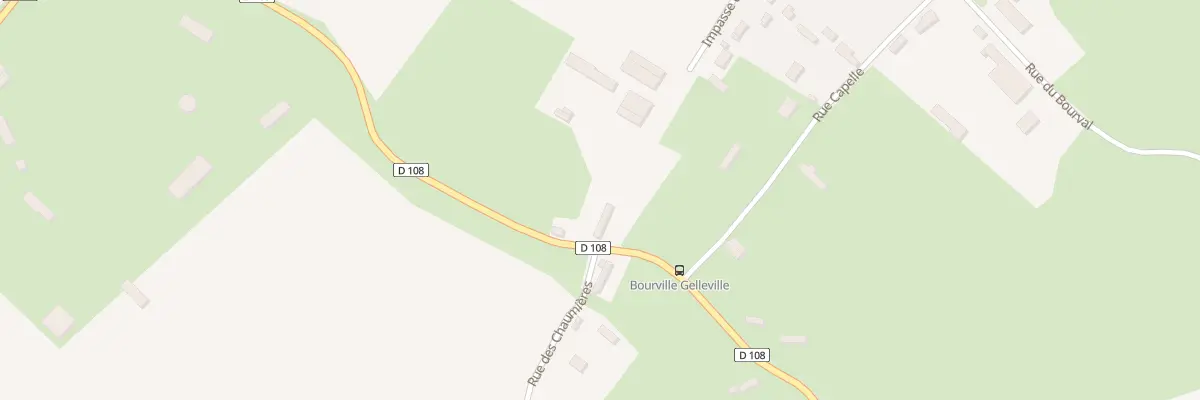 Plan du 7 Rte de Gelleville à Bourville