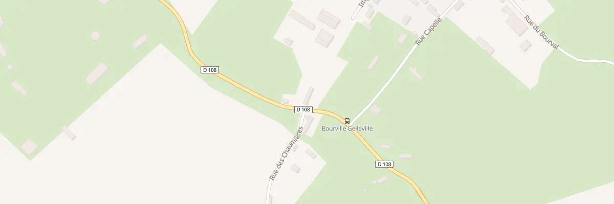 Plan du 6 Rte de Gelleville à Bourville