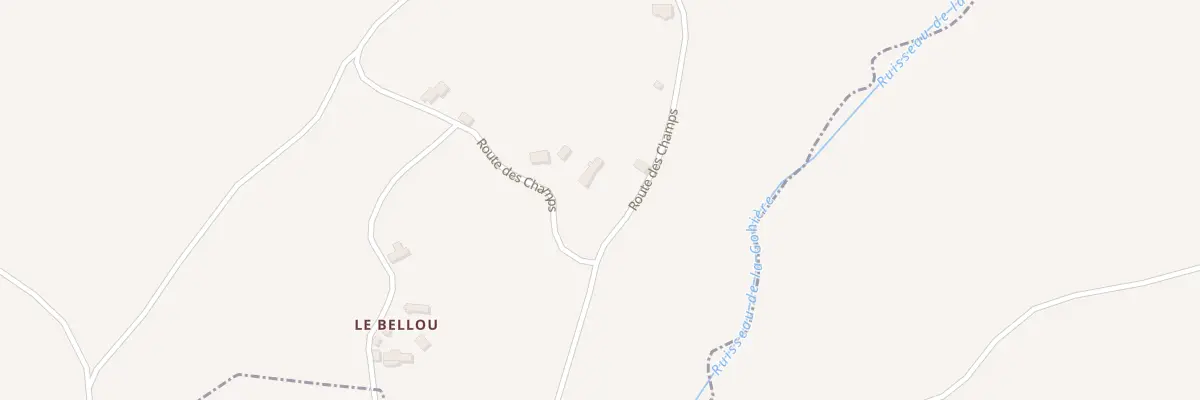 Plan du 601 Rte des Champs à Armentières-sur-Avre