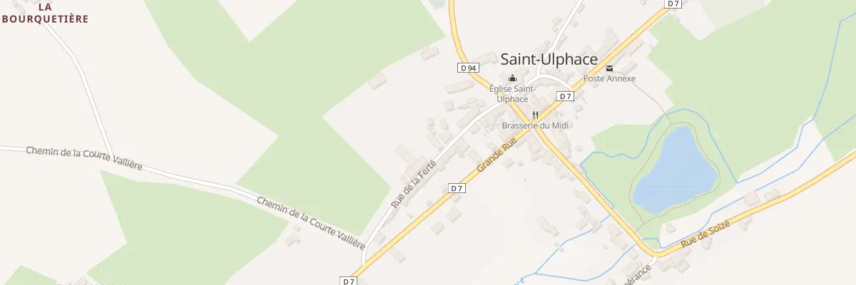 Plan du 6 Rue de la Ferte à Saint-Ulphace