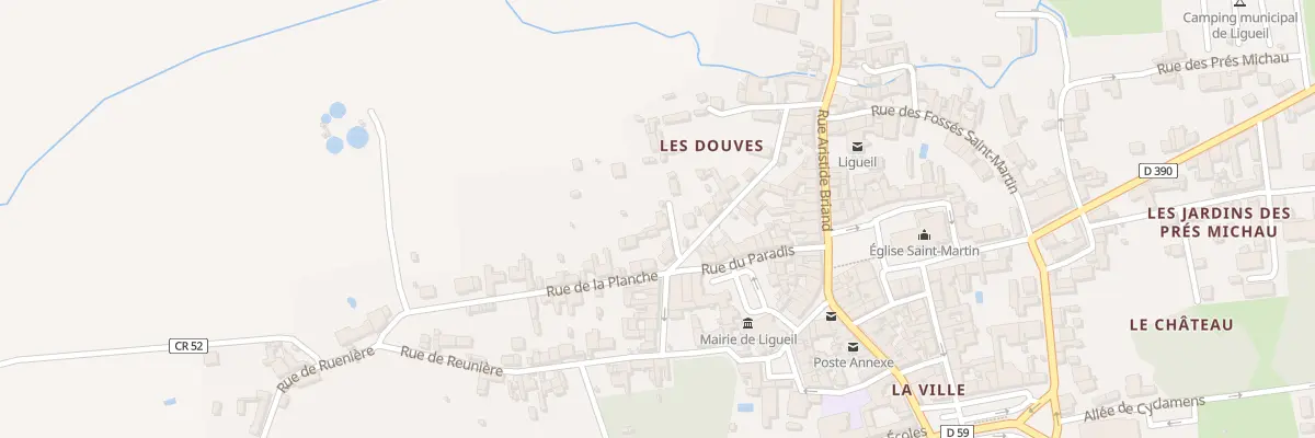 Plan du 9007 Imp du Champ de la Tour à Ligueil