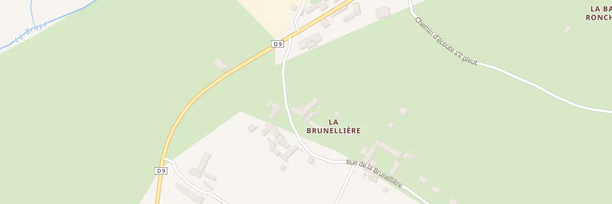 Plan du 1 Rue de la Brunellière à Savigny-sur-Braye