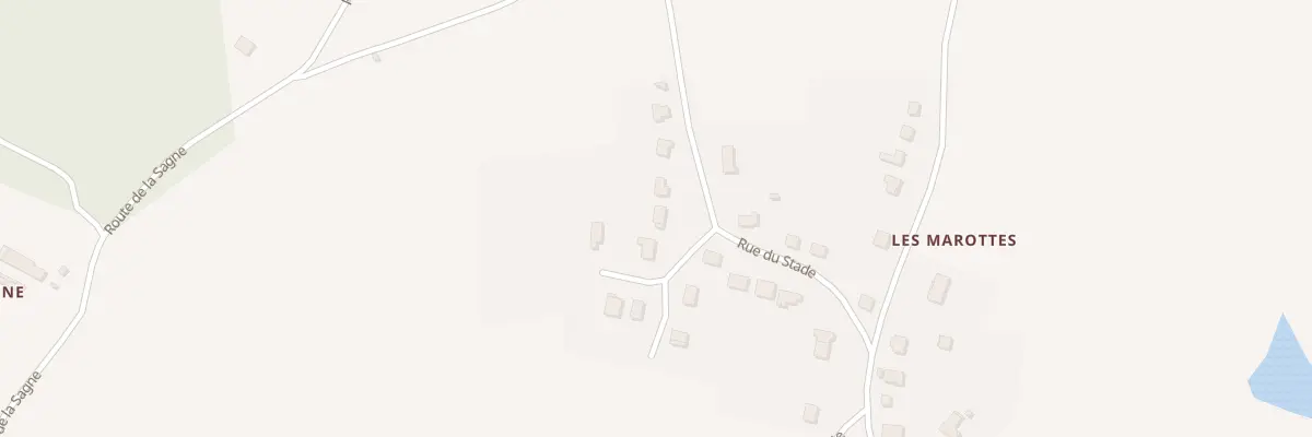 Plan du 12 Rue du Stade à Saint-Saud-Lacoussière