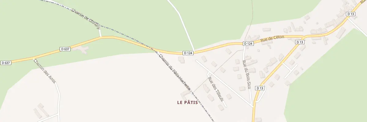 Plan du 2 Rue des Tilleuls aux Étilleux