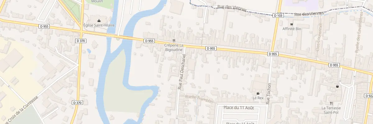 Plan du 1 Rue Paul Deschanel à Nogent-le-Rotrou