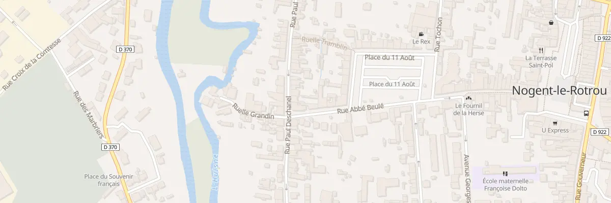 Plan du 41 Rue Paul Deschanel à Nogent-le-Rotrou