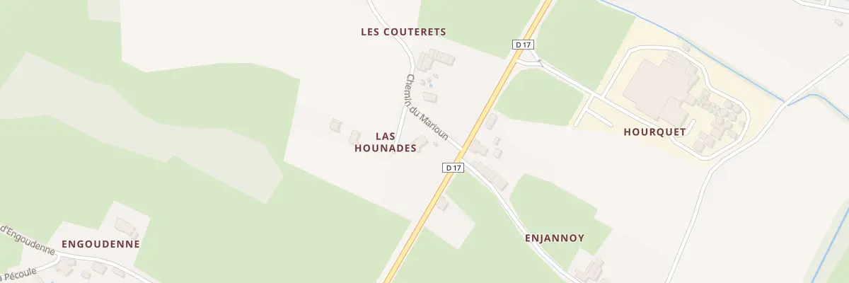 Plan de Las Hounades à Anan