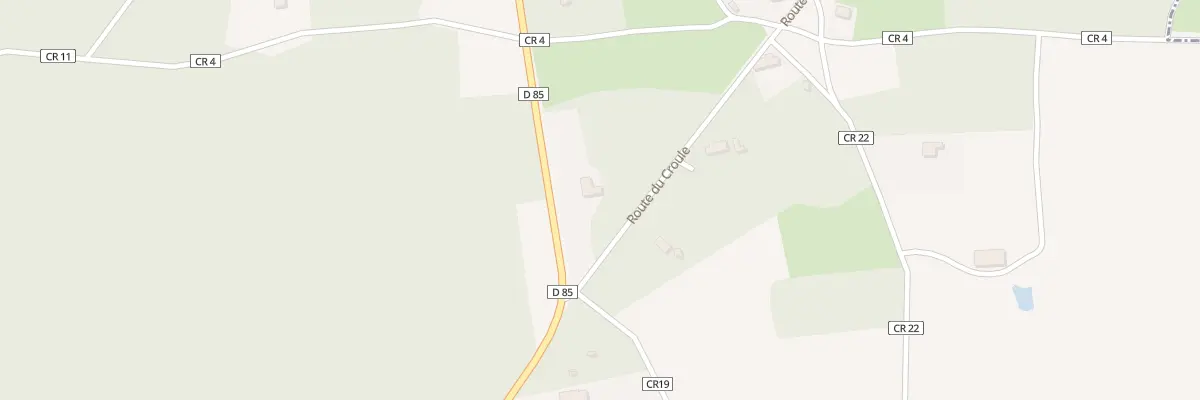 Plan du 1 Rte du Croule à Esvres