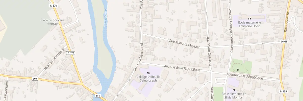 Plan du 67B Rue Paul Deschanel à Nogent-le-Rotrou