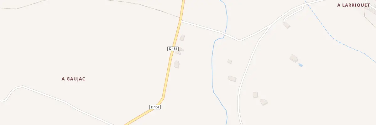 Plan du 1410 Rte de Sainte-Gemme à Monfort