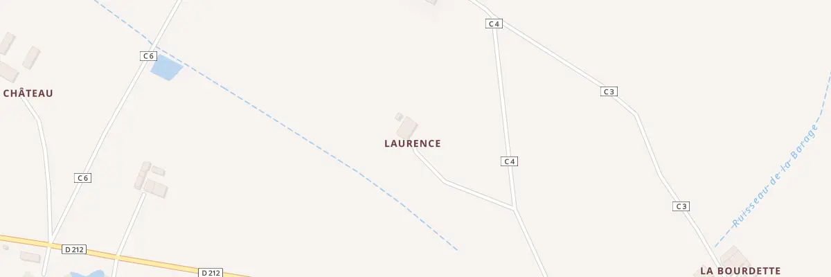 Plan du 5007 A Laurence à Mansempuy