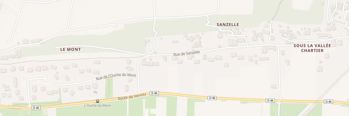 Plan du 11 Rue de Sanzelle à Vouvray