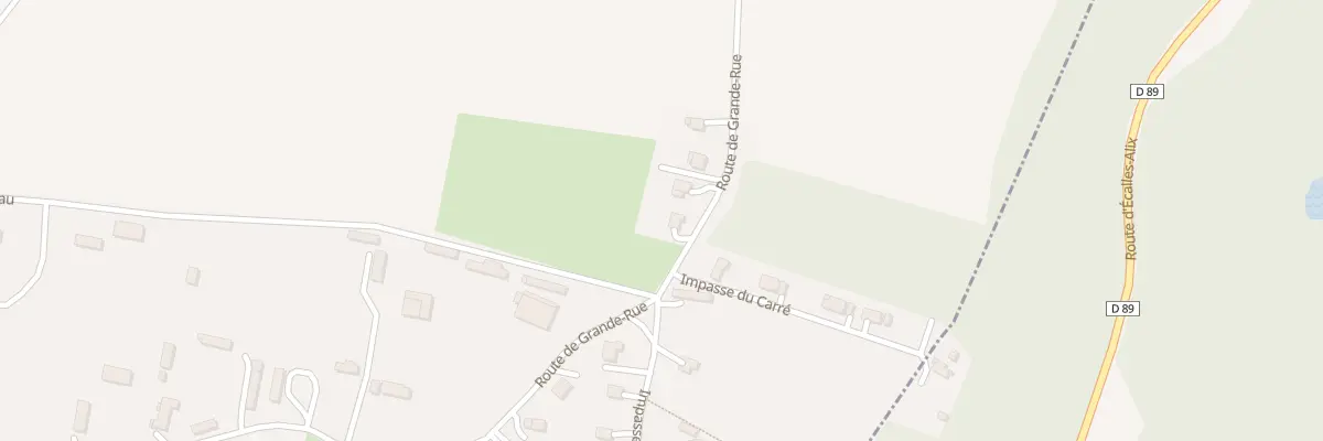 Plan du 1016 Rte de la Grande Rue à Écalles-Alix