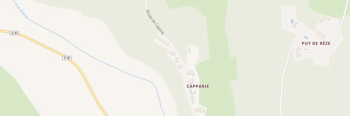 Plan du 63 Capparie Ouest à Pezuls
