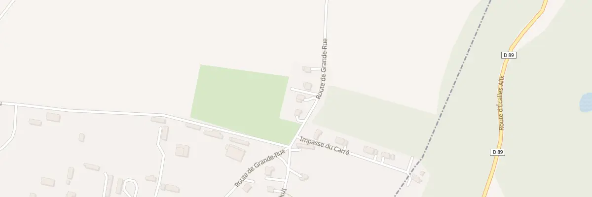 Plan du 980 Rte de la Grande Rue à Écalles-Alix