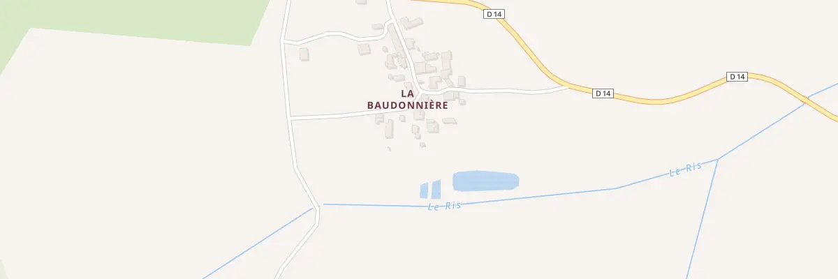 Plan du 23 La Baudonniere à Vicq-sur-Gartempe