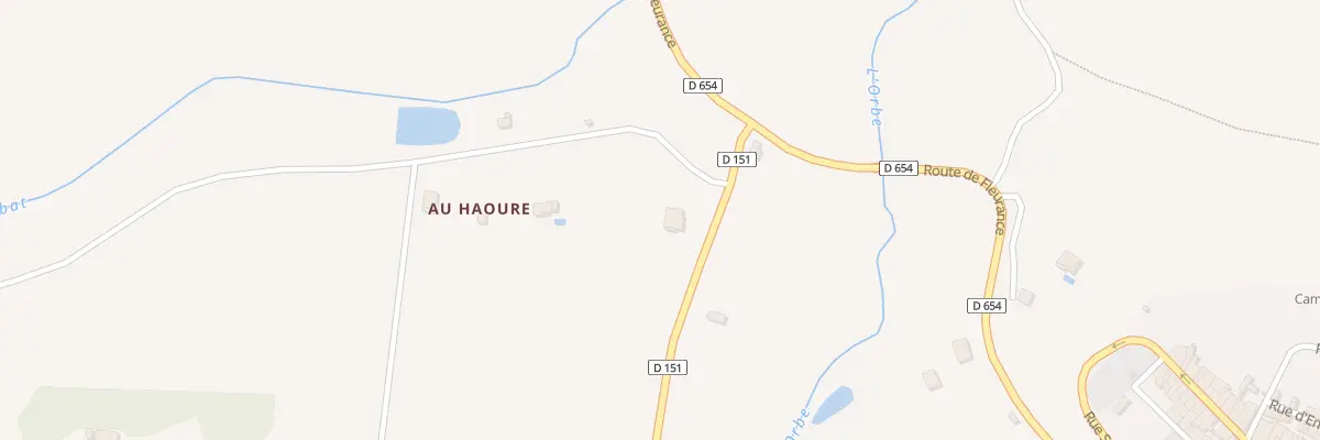 Plan du 200 Vc 5 à Monfort