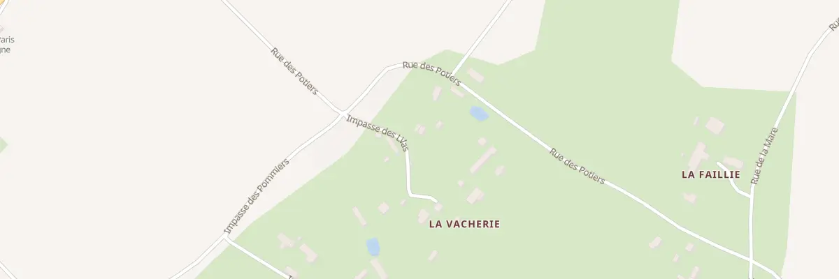 Plan du 9663 La Vacherie à Armentières-sur-Avre
