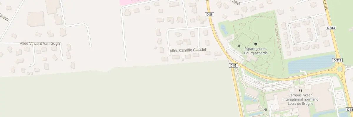 Plan du 115 All Camille Claudel à Bourg-Achard