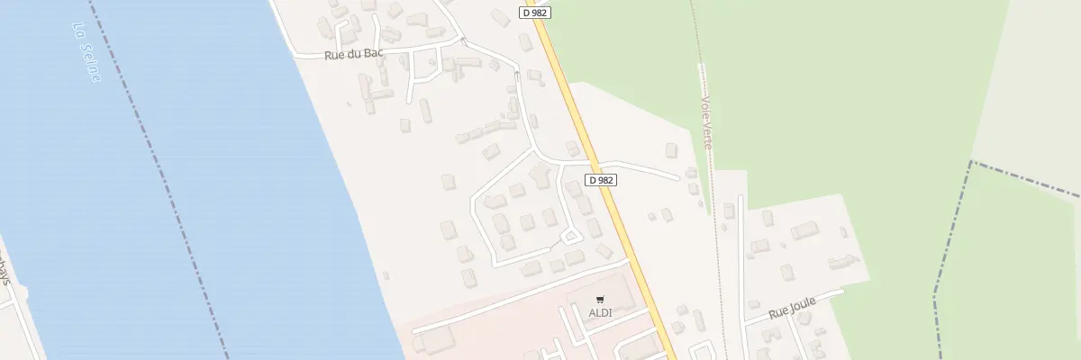 Plan du 19 Rue du 19 Mars au Trait