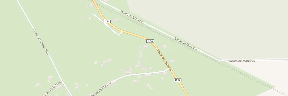 Plan du 14 Rte de Verneuil à Bourth