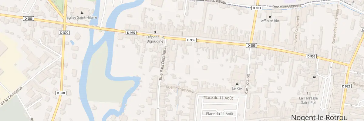 Plan du 31 Rue Saint-hilaire à Nogent-le-Rotrou