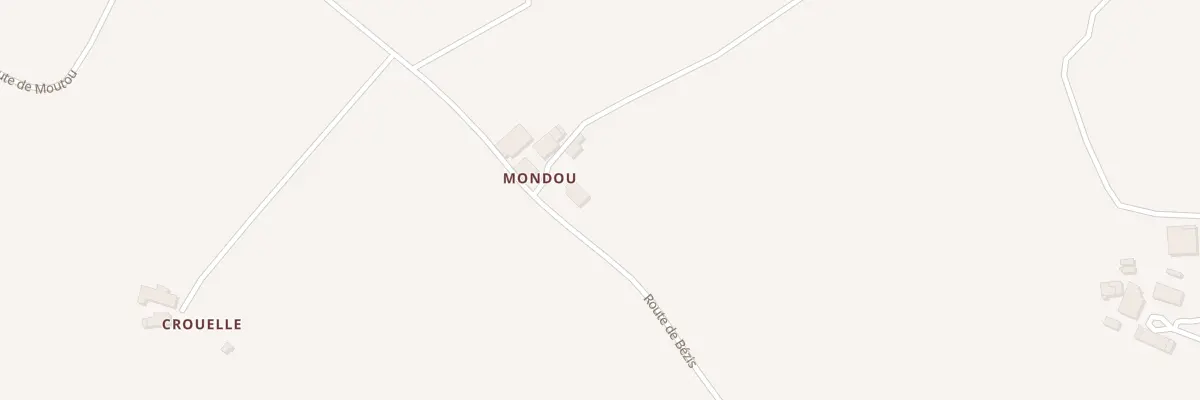 Plan du 594 Rte de Bézis à Paulhiac