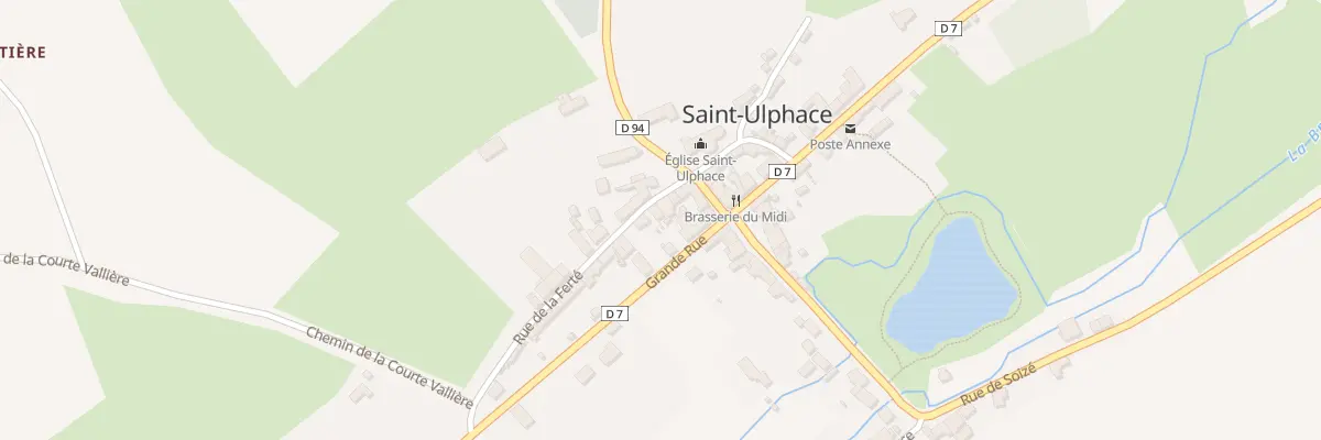 Plan du 1 Rue de la Ferte à Saint-Ulphace