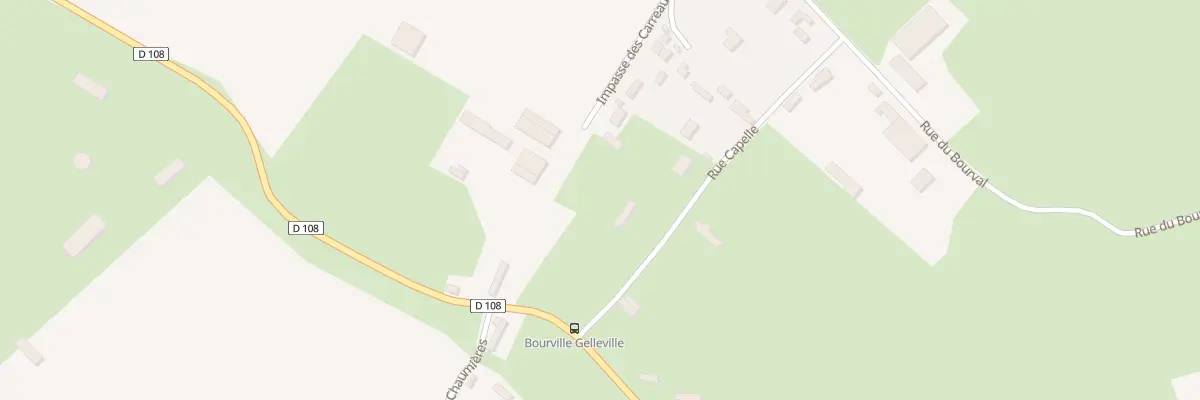 Plan du 2 Rue Capelle à Bourville