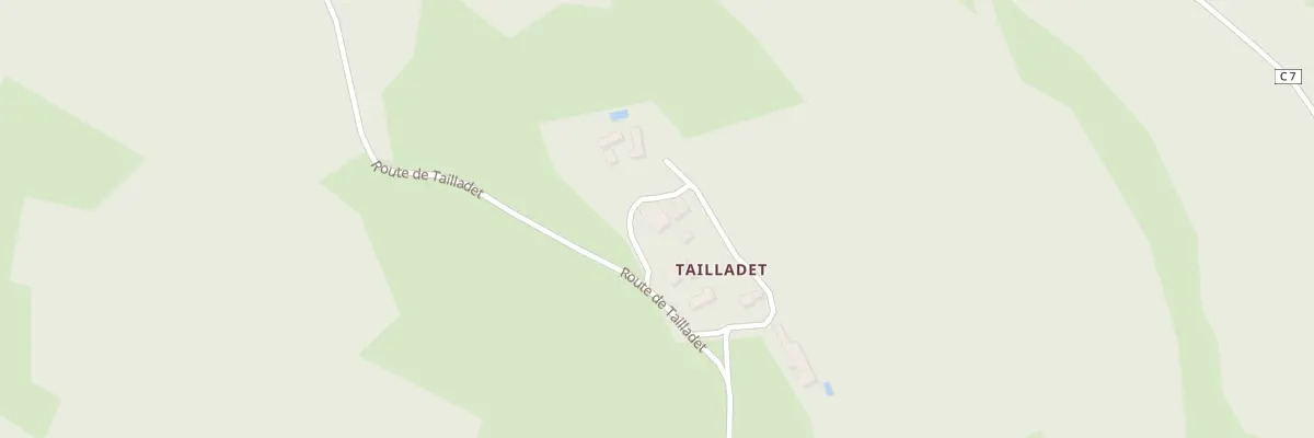Plan du 8A Tailladet-Est à Sainte-Croix