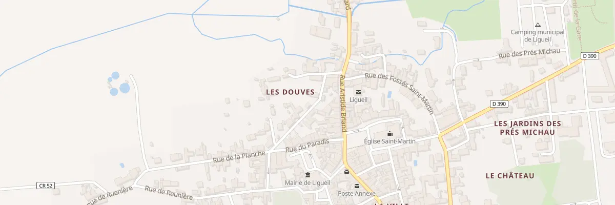 Plan du 5 Rue des Fosses St Laurent à Ligueil