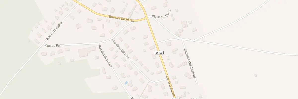 Plan du 38 Rue de la Mairie à Grosley-sur-Risle