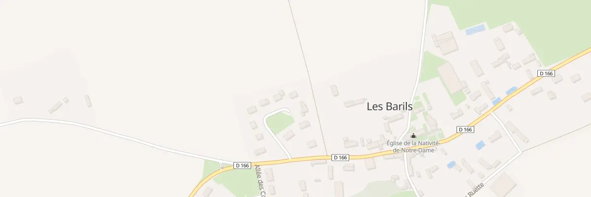 Plan du 10 All de la Belle Epine aux Barils