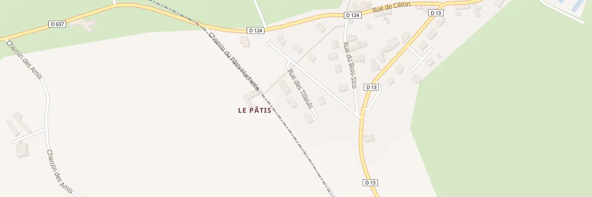 Plan du 10 Rue des Tilleuls aux Étilleux