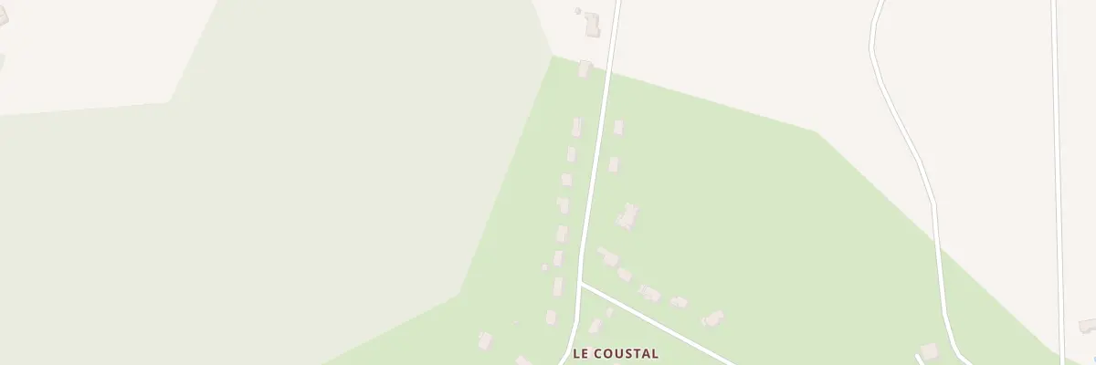 Plan du 171 Coustal à Cauzac