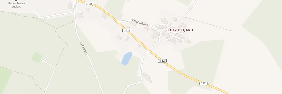 Plan du 5552 Chez Béjard à Vayres