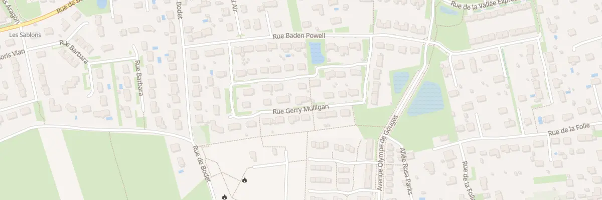 Plan du 8 Rue Gerry Mulligan à Montlouis-sur-Loire