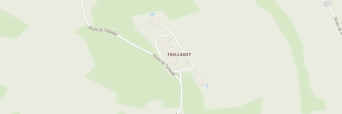 Plan du 10 Tailladet-Est à Sainte-Croix