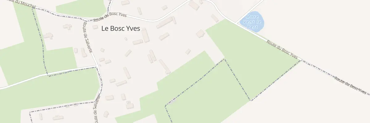 Plan du 170 Rte du Bosc-Yves à Saint-Éloi-de-Fourques