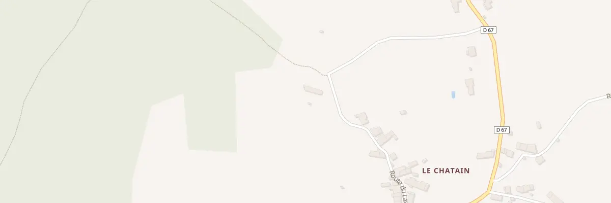 Plan du 5128A Le Chatain à Pensol