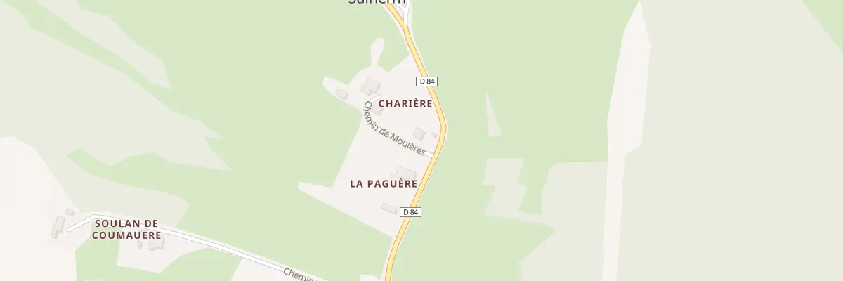 Plan du 34 Chariere à Salherm