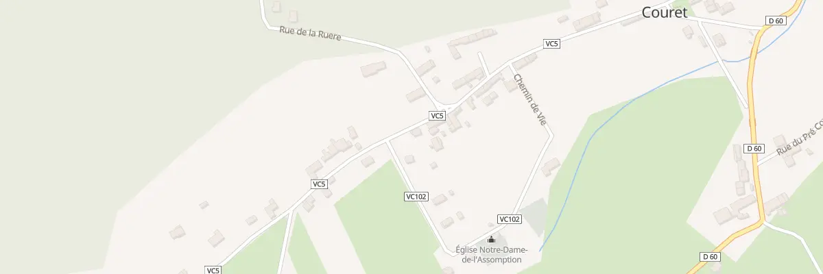 Plan du 26 Rue du Prat Bédiaou à Couret