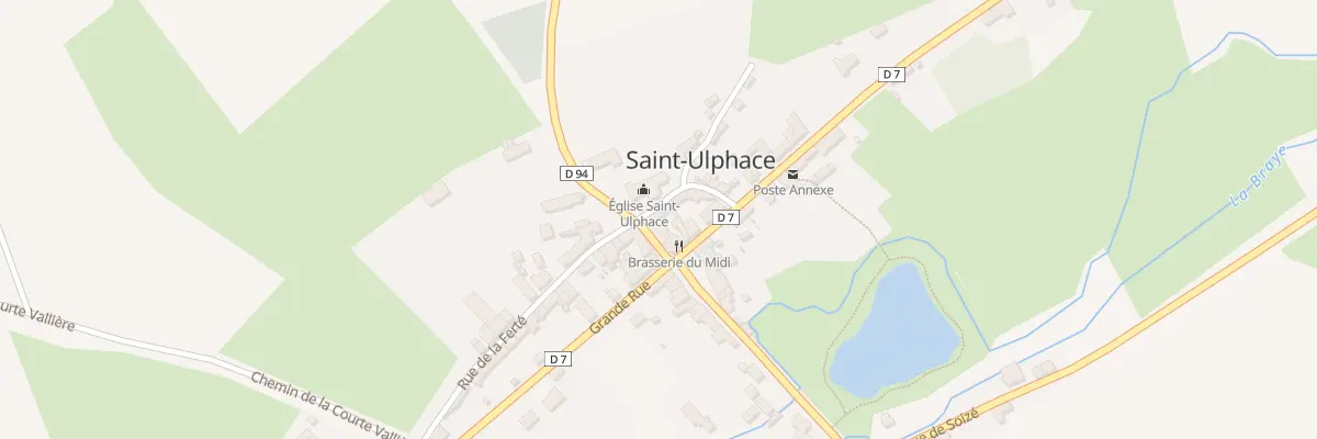 Plan du 5 Rue de l’Eglise à Saint-Ulphace