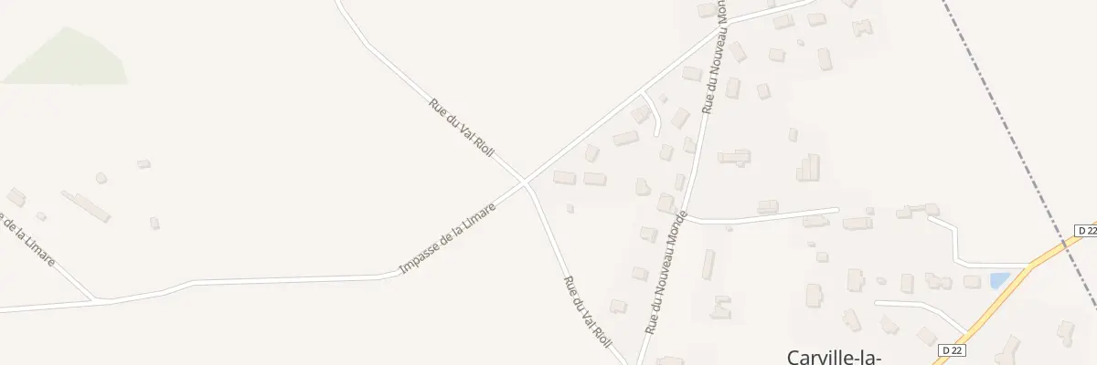 Plan du 50A Rue de Limare à Carville-la-Folletière