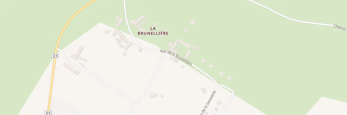 Plan du 28 Rue de la Brunellière à Savigny-sur-Braye
